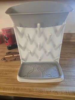 Ubbi vertical baby bottle drying rack