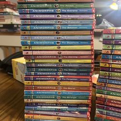 Lot Of Animorphs Books