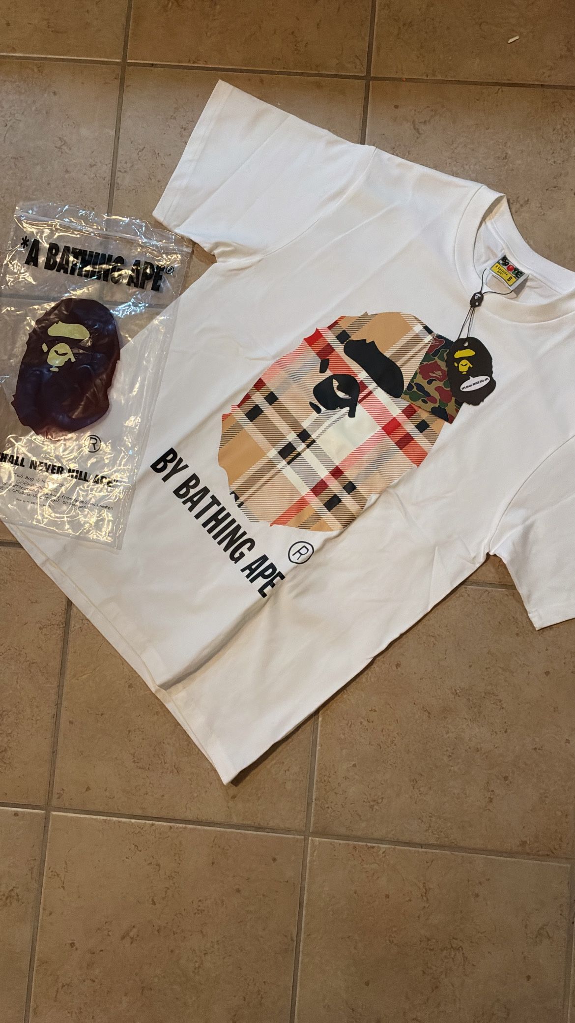 Bape X Burberry