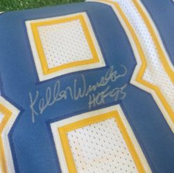 Kellen Winslow HOF 95 Autographed Jersey