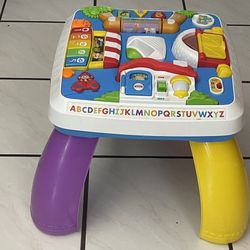 Baby Activity Table Makes Sounds And Lights Up 
