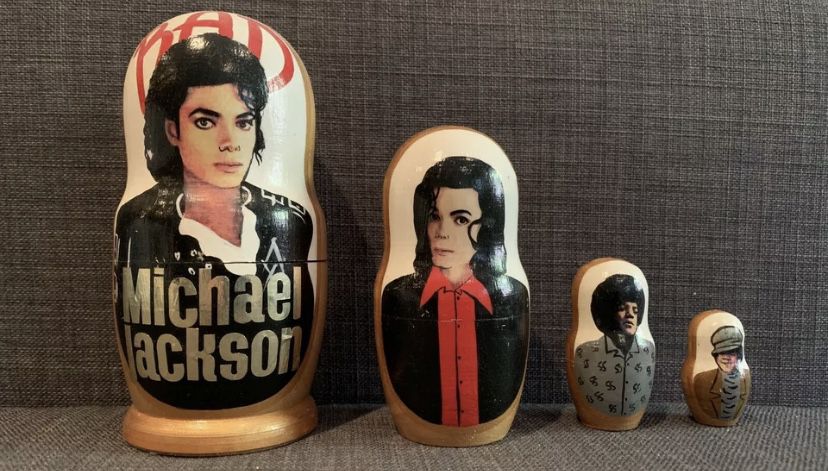 Michael Jackson Nesting Doll
