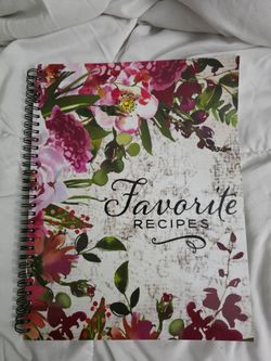 Favorite Recipes Spiral Notebook