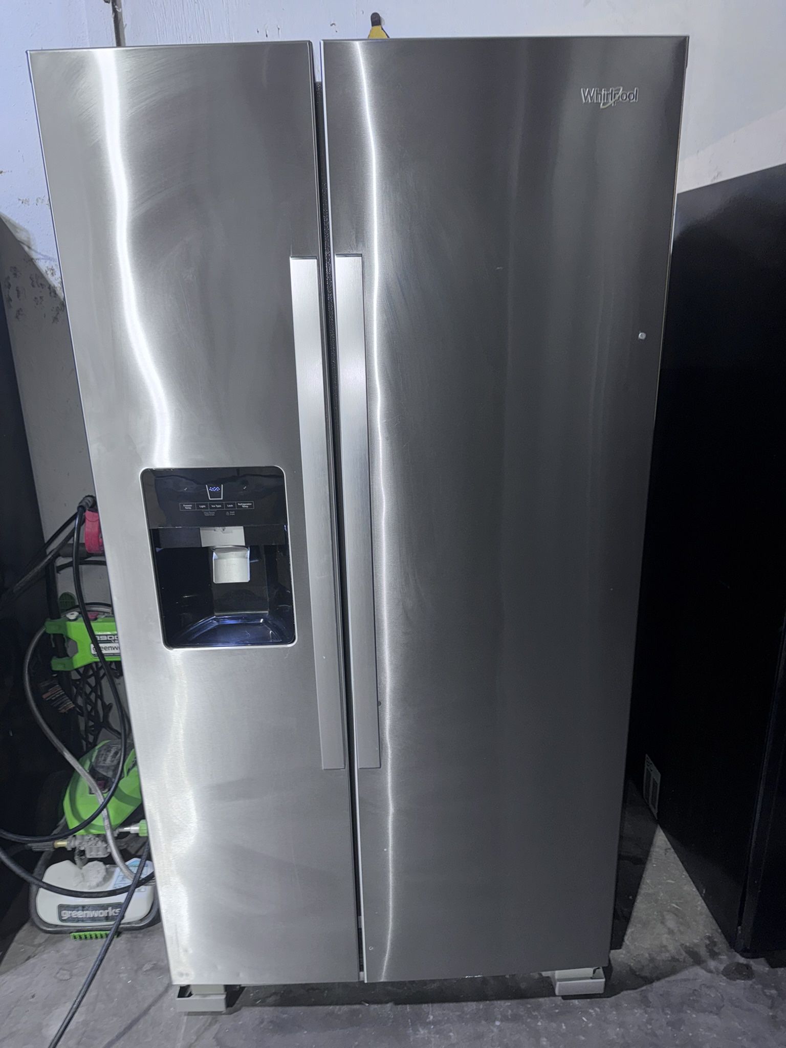 Whirlpool Refrigerator 36 "width Stainless Steel 