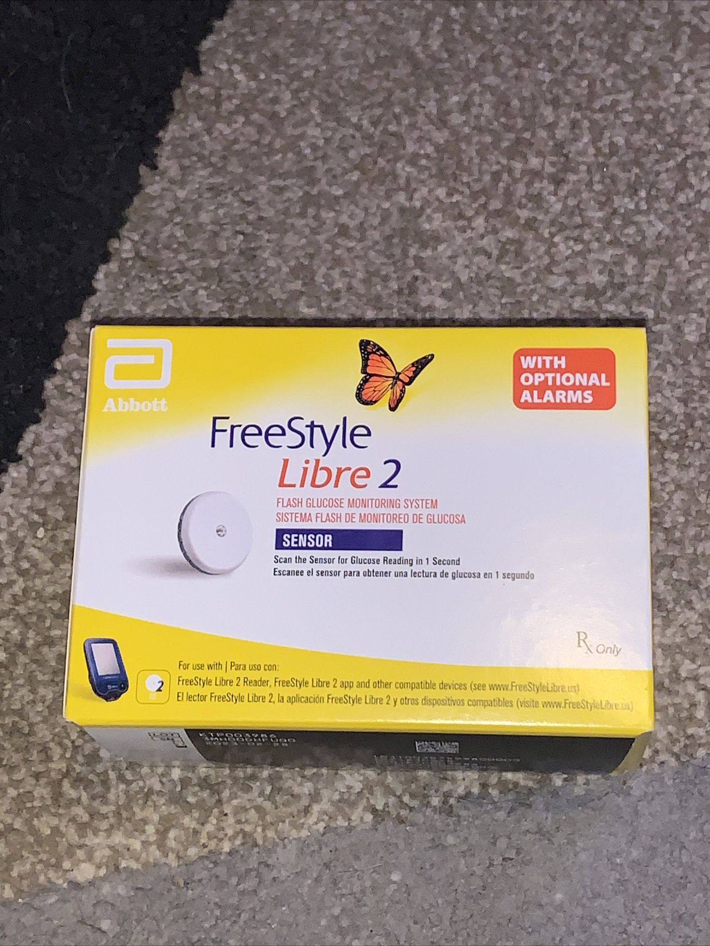 Freestyle Libre 2 Sensor Exp 7/31/23