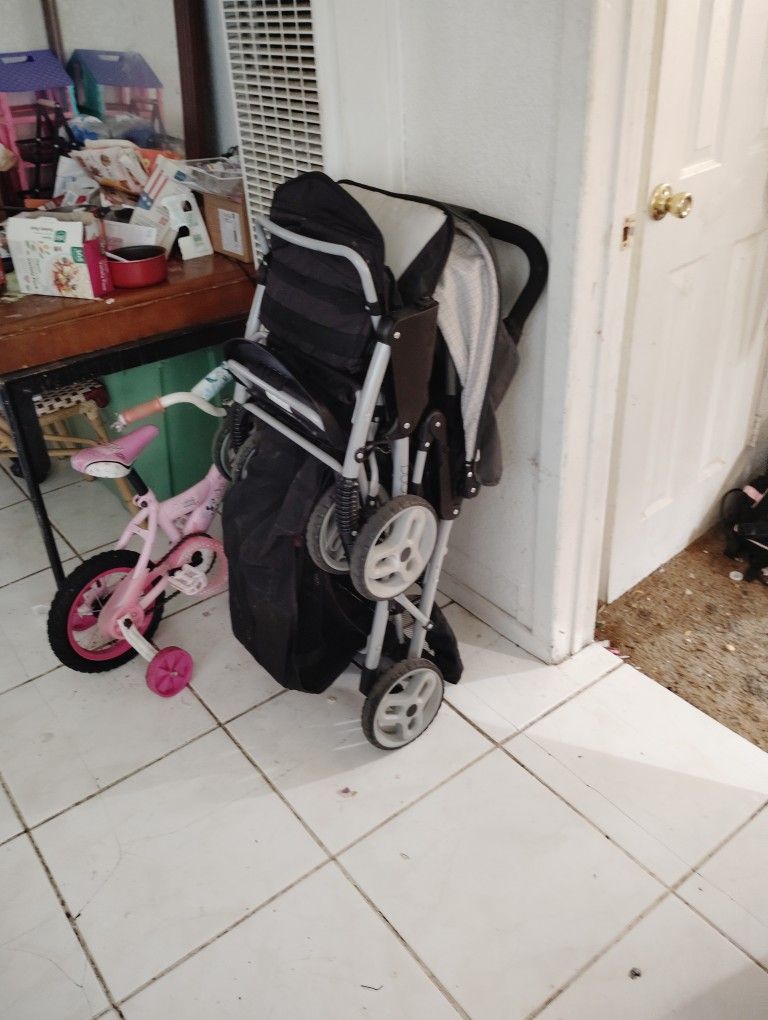 Double Baby Stroller 