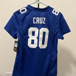 Nike NY Giants Victor Cruz Womens Jersey Size M