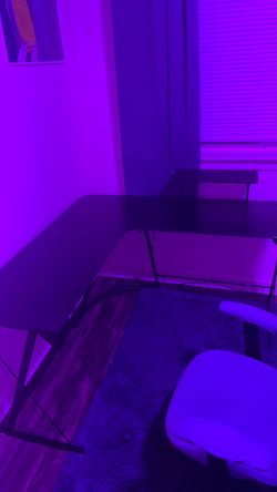 Black Office Desk