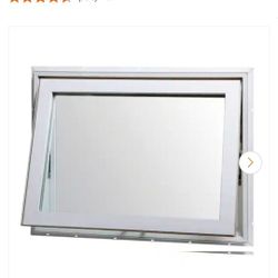 32 X 22 Inch Double Pane Insulated Hinged Window