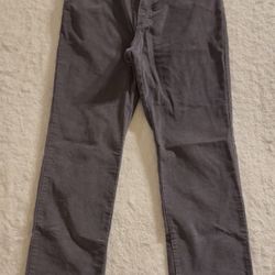 Men's Lee Riders Corduroy Gray Pants Size 30x30 75/25 Cotton/Poly -Measurements and Condition are in photos -Feel free to ask questions