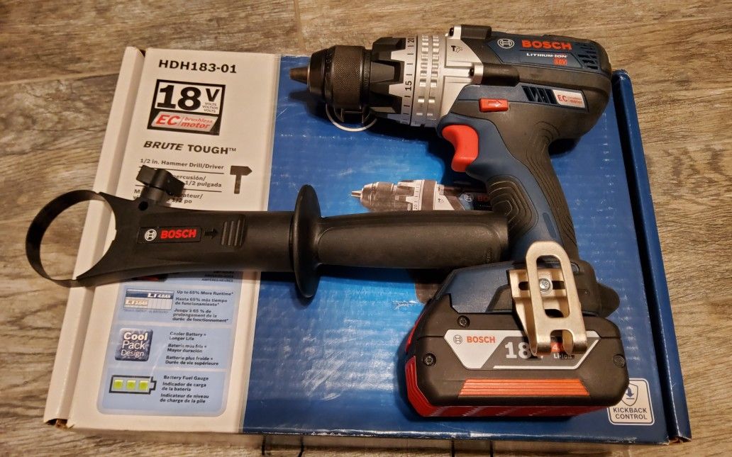 Bosch 18V Brushless Brute Hammer Drill Kit
