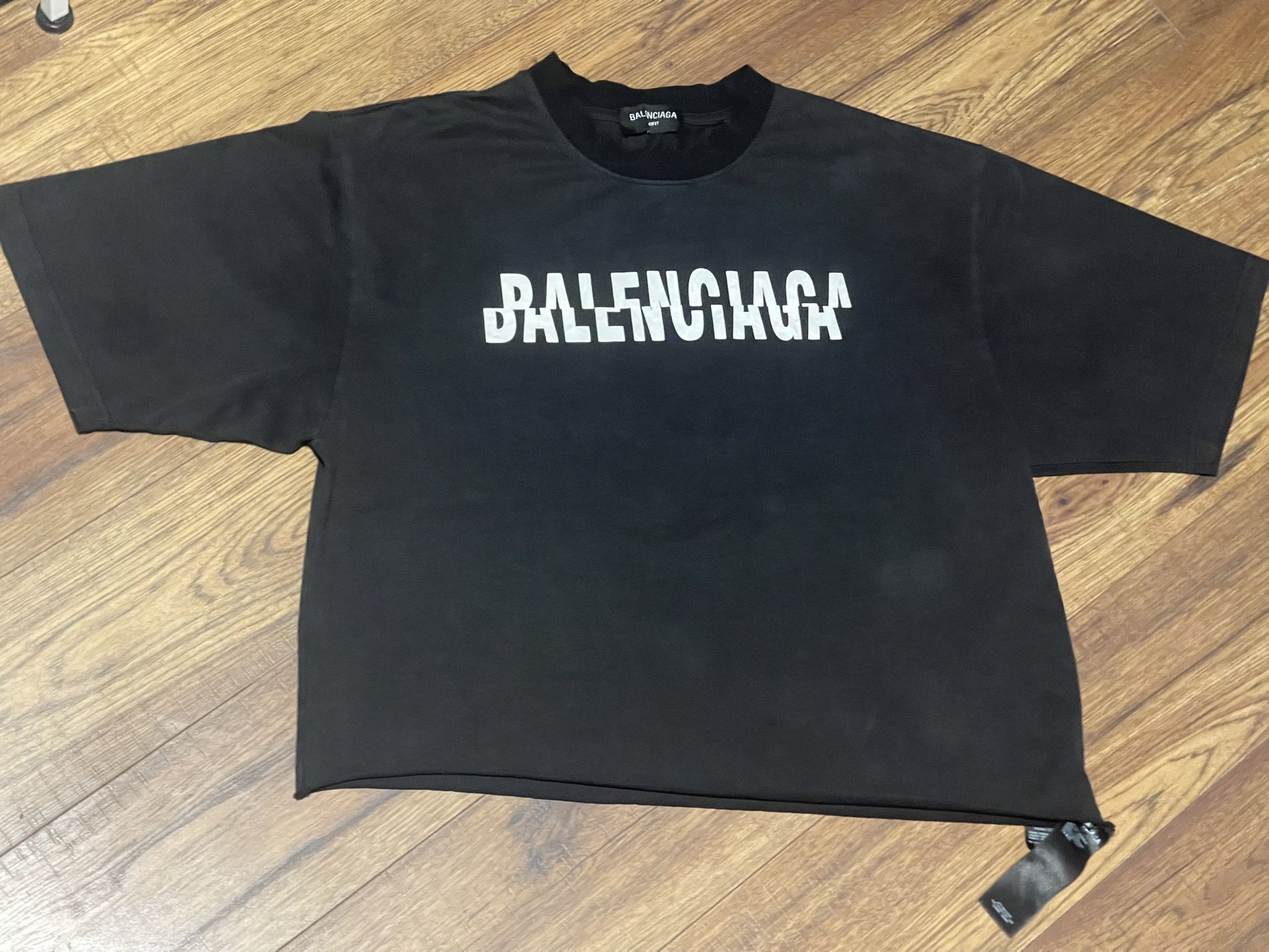 Balenciaga Cropped Tee Men’s Small/medium