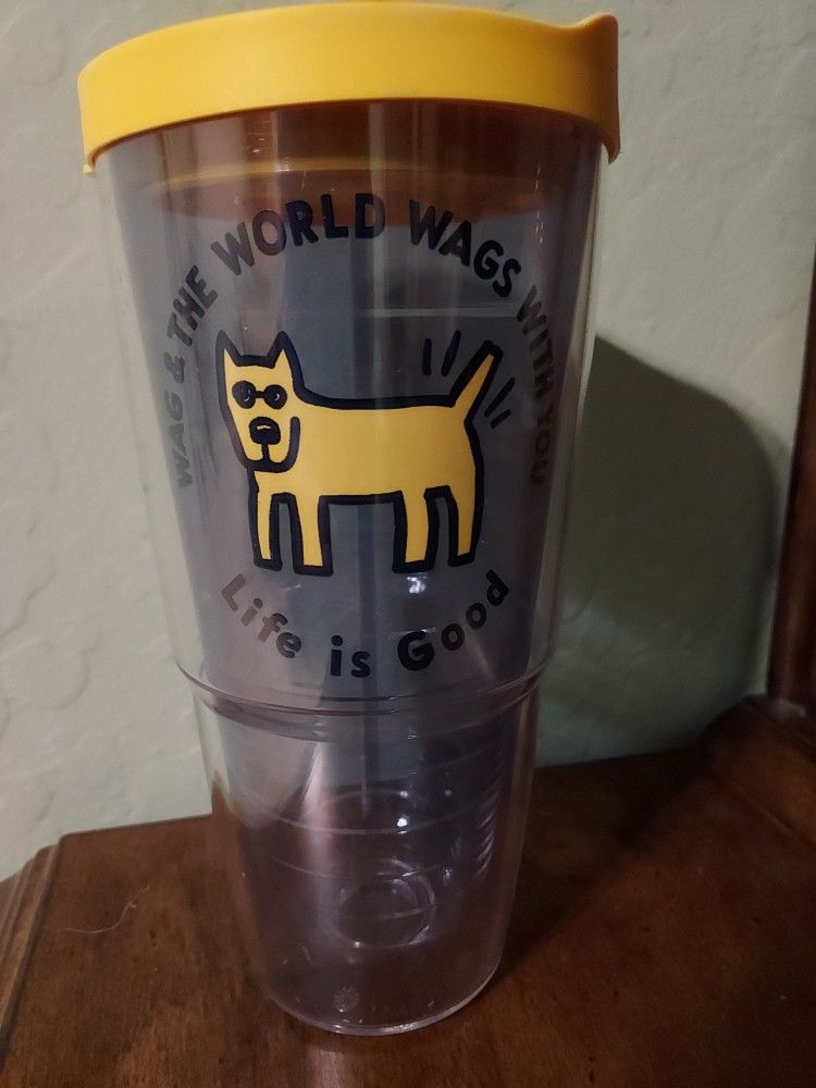 "Life Is Good" Tervis Insulated 24 Oz. Tumbler With Lid