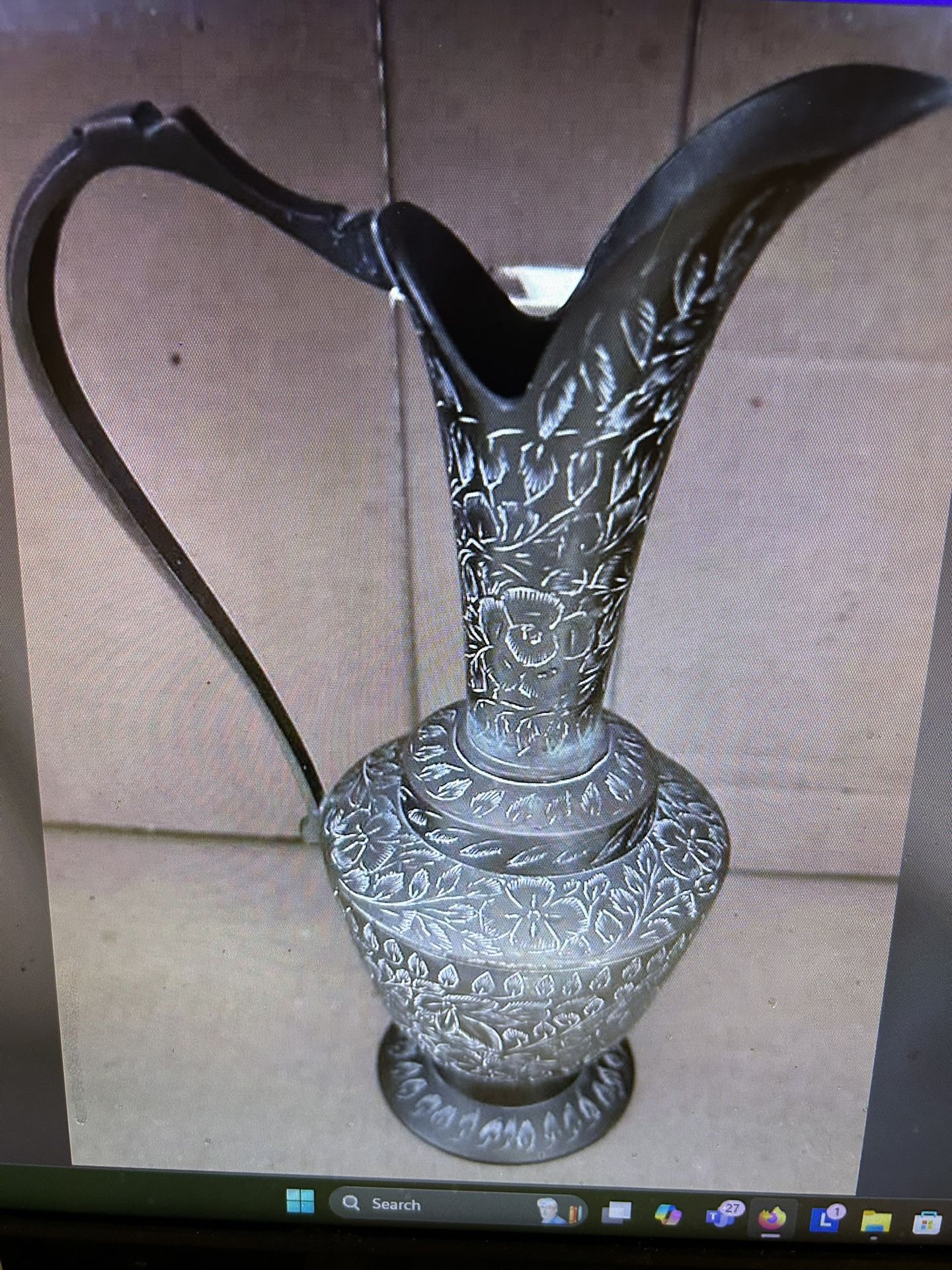 Nice Brass Arabic? Picture – Tall.