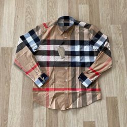 Burberry/ Authentic/ Long Sleeve Shirt