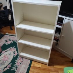 White Bookshelf 