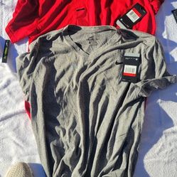 2 Nike Tee Training Dri-fit Shirts W/tags Size L
