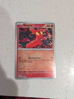 Slugma Pokémon Card 028/162 TEF