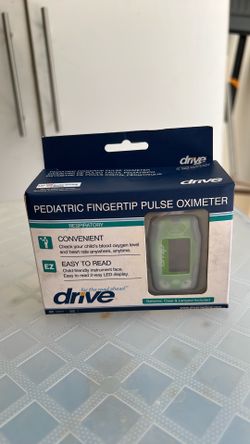 Drive pediatric fingertip pulse oximeter Drive pediatric fingertip pulse oximeter