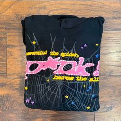 Pink Spider Hoodie