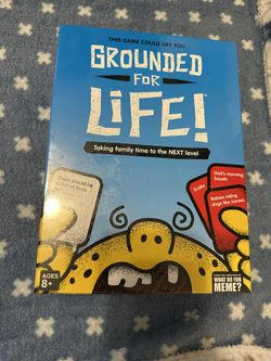  Grounded For Life! Family Card Game – BRAND NEW 