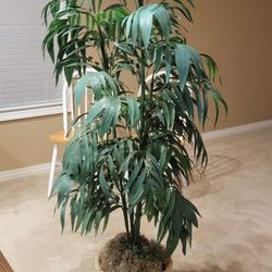 6 Ft Artificial Fern Bamboo Palm Tree