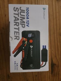 Pursuit 1000A 12V Portable Jump Starter