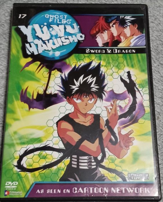 Yu Yu Hakusho Vol 17 Sword And Dragon DVD 2003 Anime Cartoon