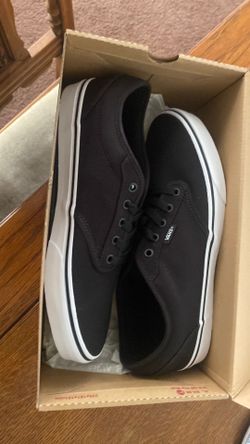 Nw vans size 11 black and white