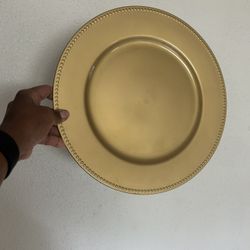 Gold Charger Plates 