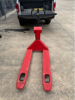 Truck pallet jack scale with 5000lb x 1 lb