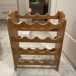 Wooden Wine Rack