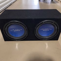 Subwoofer And box for sale