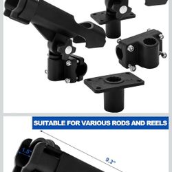 Fishing Rod holder and mount 2 pack