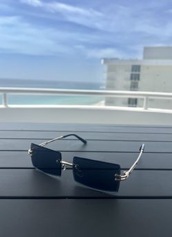 Men’s Rimless Luxury Sunglasses