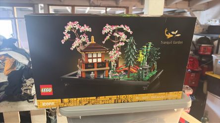 Lego icons tranquil garden