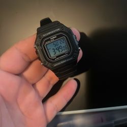 Casio W-218H Custom Gradient Blue  