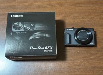Canon G7X Mark lll 4k Vlogging Camera