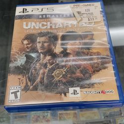 Uncharted legacy of thieves ps5