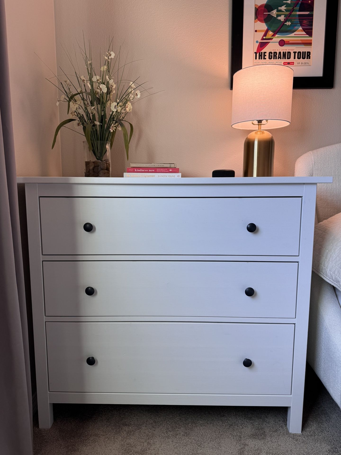 5 dresser drawer white Portico 5 Drawer Dresser
