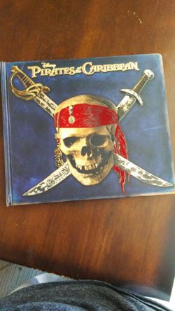 Disney pirates of the Caribbean interactive book