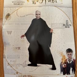 Harry Potter, Lord Voldemort deluxe costume/with wand, $116 value