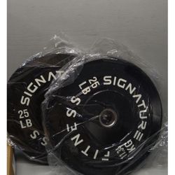 25lbs Bumper Plates 