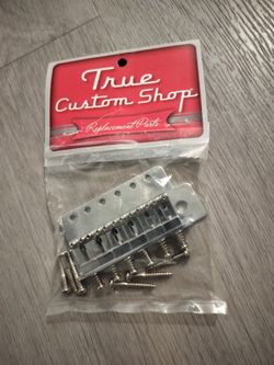 Stratocaster Guitar Bridge Plate Saddle Assembly 2-1/16" MIM