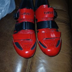 Giro Apeckx II Road Shoes In Red/Black Size 45 EUR