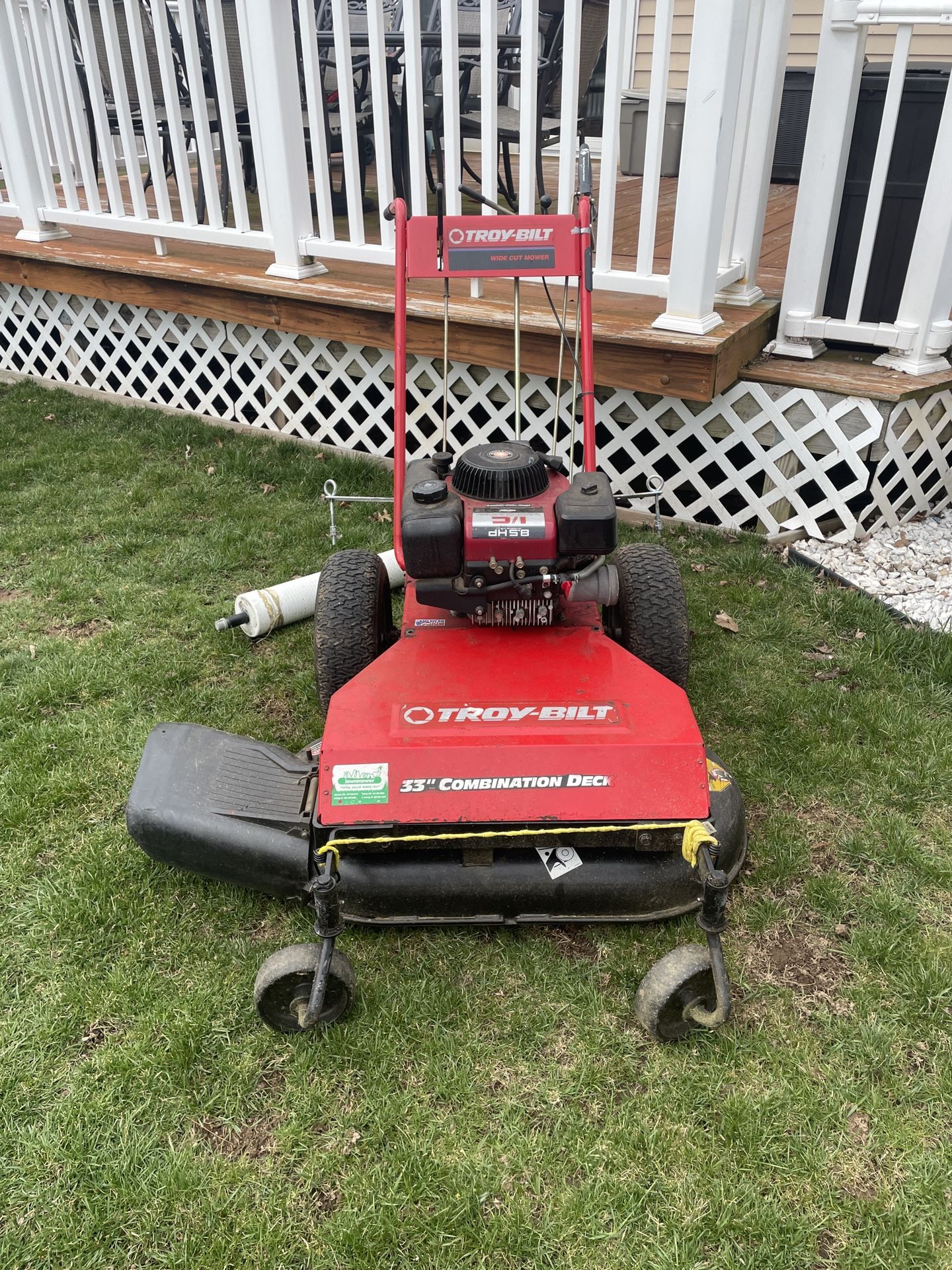 Lawn striping kit online for troy bilt