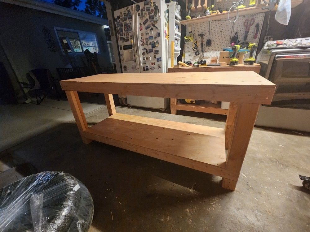 6ft Work Bench Table Stand