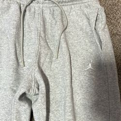 Grey Sweatpants Jordan Size Large