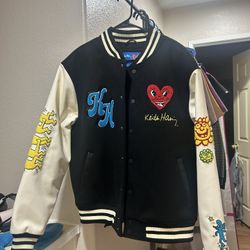 Keith Haring XL Varsity Jacket 
