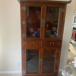 Vintage China Cabinet 